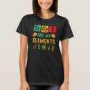 Pesquisar por química camisetas Elementos