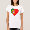 Pesquisar por coração português camisetas Eu amo portugal