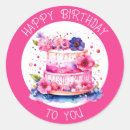 Pesquisar por bolo roxo adesivos Aniversário