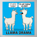 Pesquisar por lama do drama pósteres Alpaca