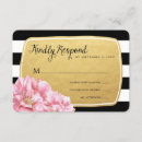 Pesquisar por borda floral rsvp cartões Preto