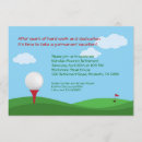 Pesquisar por hobby convites Campo de golfe