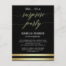 Pesquisar por listras douradas convites Preto e ouro