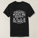 Pesquisar por cães felizes camisetas Animal de estimação