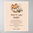 Pesquisar por baby fox pôsteres pósteres Para ela