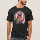 Pesquisar por pássaro lorikeet camisetas Aves