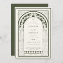 Pesquisar por art nouveau wedding convites Verde
