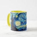 Pesquisar por pinturas de van gogh canecas Céu noturno
