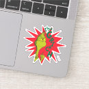 Pesquisar por o grinch adesivos Retro vintage clássico grinch