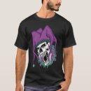 Pesquisar por crânio do bobo da corte camisetas Palhaço