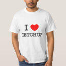 Pesquisar por eu amo ketchup camisetas Amor