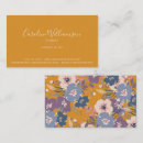 Pesquisar por flores roxas padrao cartao de visita Moderno