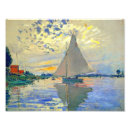 Pesquisar por pintura do barco do monet artes pósteres Impressionismo