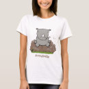 Pesquisar por camisa do rinoceronte camisetas Para ela