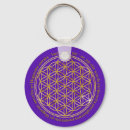 Pesquisar por geometria sagrado chaveiros Fleur de vie