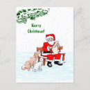 Pesquisar por gatinho papai noel cartoes postais Neve