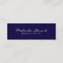 Pesquisar por indigo cartao de visita Para ela