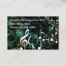 Pesquisar por músico freelance cartao de visita Moderno