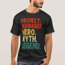 Pesquisar por projetos camisetas Gerente