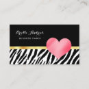 Pesquisar por zebra bonito cartao de visita Impressão animal