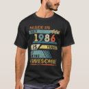 Pesquisar por feito em 1986 camisetas Anos