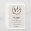 Pesquisar por boston terrier convites Chá de fraldas