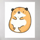 Pesquisar por hamster engraçado pôsteres pósteres Kawaii