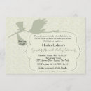 Pesquisar por stork convites Para duche de bebê