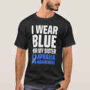 Pesquisar por apraxia camisetas Conscientização