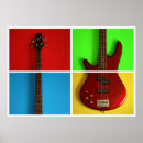 Pesquisar por guitarra vermelha pôsteres pósteres Azul