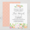 Pesquisar por flower bat mitzvah convites Aquarela