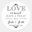 Pesquisar por o amor é doce adesivos Redonda