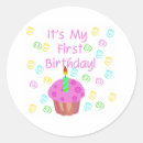 Pesquisar por cupcake com vela adesivos Feliz aniversario