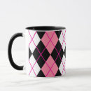 Pesquisar por argyle cor de rosa canecas Preto