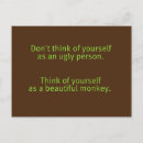 Pesquisar por macaco bonito cartoes postais Engraçado