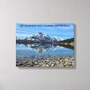Pesquisar por montanhas impressão de canvas Lago