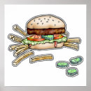 Pesquisar por burgers pôsteres pósteres Batatas fritas