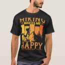 Pesquisar por você faz me feliz camisetas Caminhada