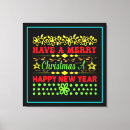 Pesquisar por feliz ano novo impressão de canvas Natal