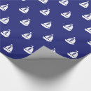 Pesquisar por vela papel de presente Azul e branco