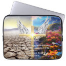 Pesquisar por jesus na cruz laptop sleeves Religião