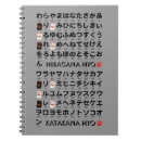Pesquisar por hiragana cadernos de notas Katakana