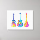 Pesquisar por instrumentos musicais impressão de canvas Guitarra