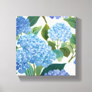 Pesquisar por azuis da flor impressão de canvas Azul