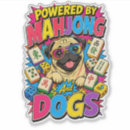 Pesquisar por pug engraçado adesivos Amante de cães