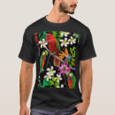 Pesquisar por pintura do papagaio camisetas Exótico