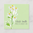 Pesquisar por camomila cartao de visita Para todos