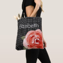 Pesquisar por rosa vermelha no fundo preto bolsas Floral
