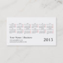 Pesquisar por visitas do calendário de cartao de visita Abstrato