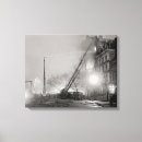Pesquisar por bombeiros impressão de canvas Vintage